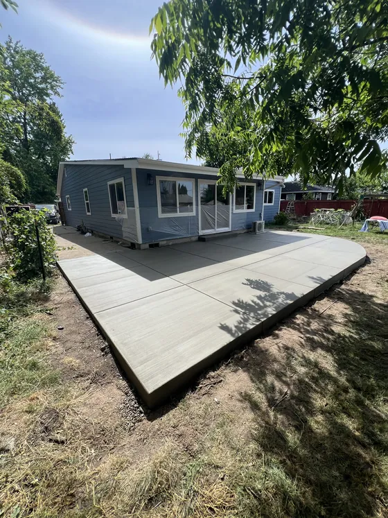Recent patio work by AM Concrete, photo 1