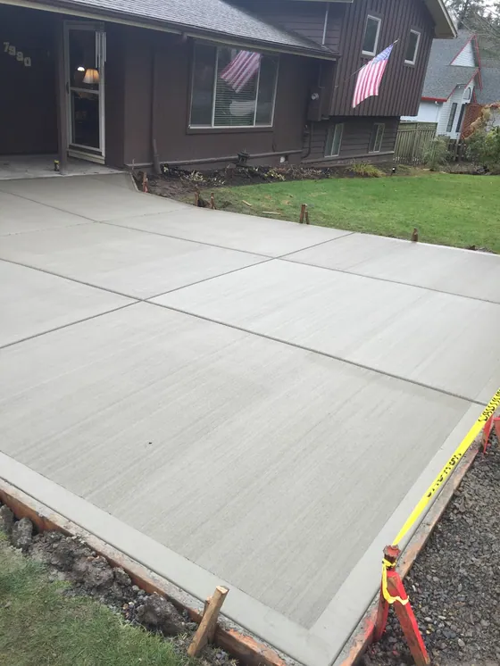 Concrete Driveways project by AM Concrete LLC