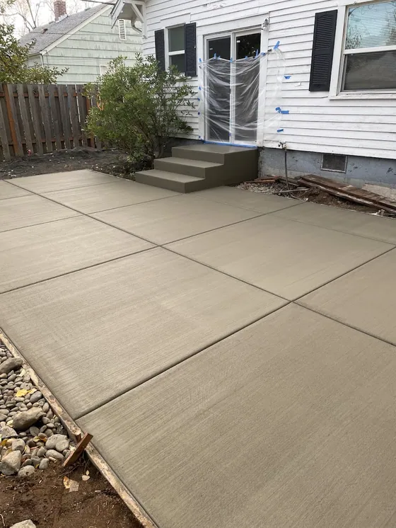 Recent patio work by AM Concrete, photo 2