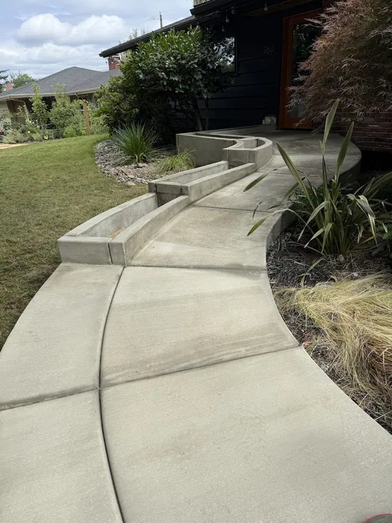 Walkway upgrade completed by AM Concrete